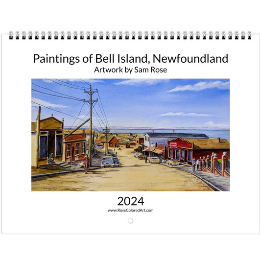 2024 Bell Island Wall Calendar